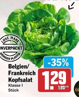 HIT Belgien/ Frankreich Kopfsalat Angebot