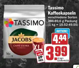 HIT Tassimo Kaffeekapseln Angebot