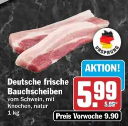 HIT Deutsche frische Bauchscheiben Angebot
