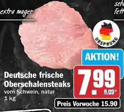 HIT Deutsche frische Oberschalensteaks Angebot