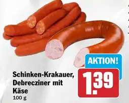 HIT Schinken-Krakauer, Debrecziner mit Käse Angebot