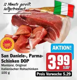 HIT San Daniele-, Parma- Schinken DOP Angebot