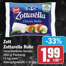 HIT Zott Zottarella Rolle Angebot