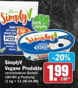 HIT Simply Vegane Produkte Angebot
