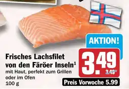 HIT Frisches Lachsfilet von den Färöer Inseln Angebot