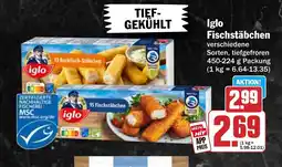 HIT Iglo Fischstäbchen Angebot