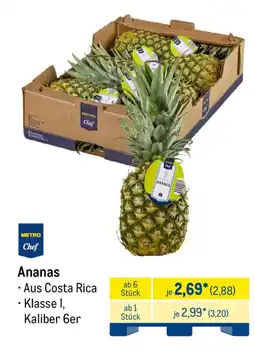 METRO METRO Chef Ananas Angebot