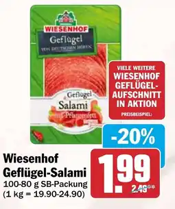 HIT Wiesenhof Geflügel-Salami Angebot