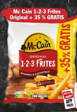 HIT Mc Cain 1-2-3 Frites Original, Deluxe oder Airfryer Frites Angebot