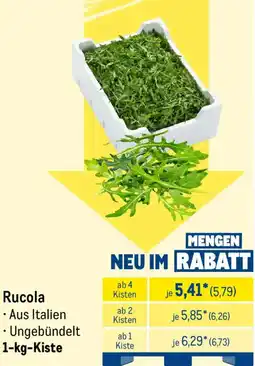 METRO Rucola Angebot