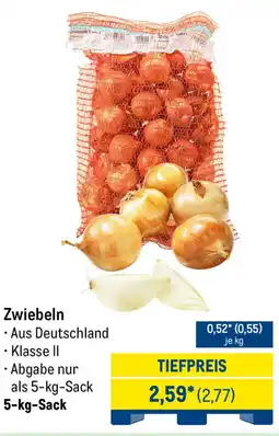 METRO Zwiebeln Angebot