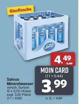 Famila Nord Ost Salvus Mineralwasser Angebot