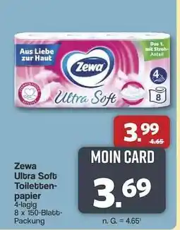 Famila Nord Ost Zewa Ultra Soft Toilettenpapier Angebot