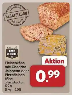 Famila Nord Ost Fleischkäse mit Cheddar-Jalapeno oder Pizzafleischkäse Angebot