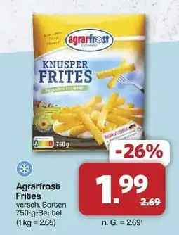 Famila Nord Ost Agrarfrost Frites Angebot
