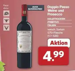 Famila Nord Ost Doppio Passo Weine und Prosecco Angebot