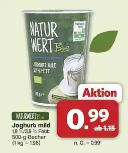 Famila Nord Ost NATURWERT Bio Joghurt mild Angebot