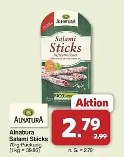 Famila Nord Ost Alnatura Salami Sticks Angebot