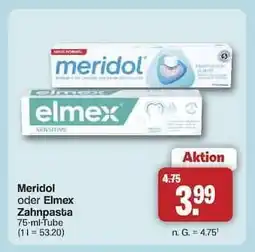 Famila Nord Ost Meridol oder Elmex Zahnpasta Angebot