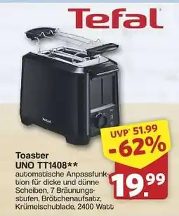 Famila Nord Ost Toaster UNO TT1408 Angebot