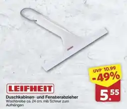 Famila Nord Ost LEIFHEIT Duschkabinen- und Fensterabzieher Angebot