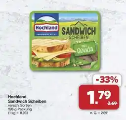 Famila Nord Ost Hochland Sandwich Scheiben Angebot