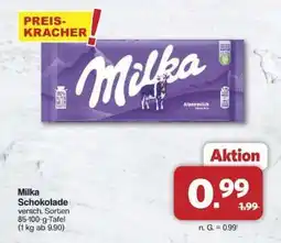 Famila Nord Ost MILKA Schokolade Angebot