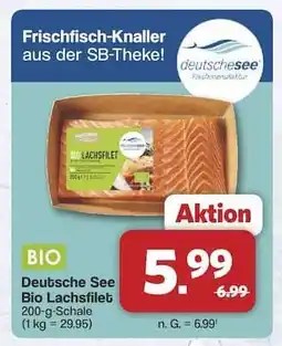 Famila Nord Ost Deutsche See Bio Lachsfilet Angebot