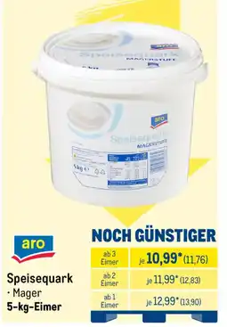 METRO aro Speisequark Angebot
