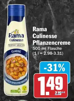 HIT Rama Culinesse Pflanzencreme Angebot