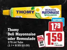 HIT Thomy Deli Mayonnaise oder Remoulade Angebot