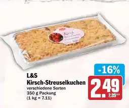 HIT L&S Kirsch-Streuselkuchen Angebot