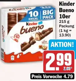 HIT Kinder Bueno 10er Angebot