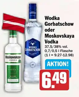 HIT Wodka Gorbatschow oder Moskovskaya Vodka Angebot