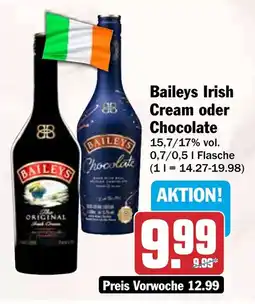 HIT Baileys Irish Cream oder Chocolate Angebot