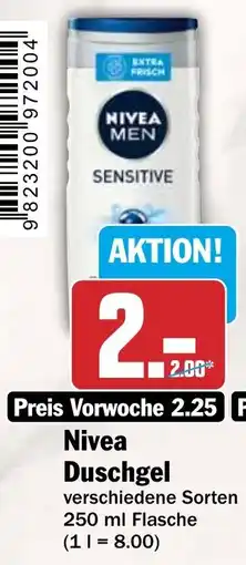 HIT Nivea Duschgel Angebot