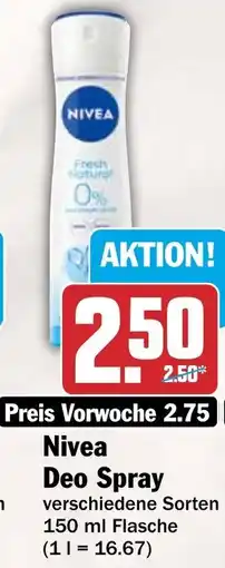 HIT Nivea Deo Spray Angebot