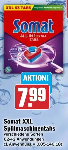 HIT Somat XXL Spülmaschinentabs Angebot