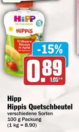 HIT Hipp Hippis Quetschbeutel Angebot