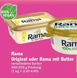 HIT Rama Original oder Rama mit Butter Angebot