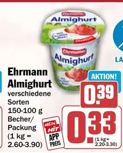 HIT Ehrmann Almighurt Angebot