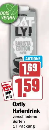 HIT Oatly Haferdrink Angebot