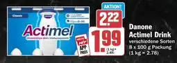 HIT Danone Actimel Drink Angebot