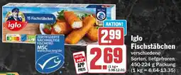 HIT iglo Fischstäbchen Angebot
