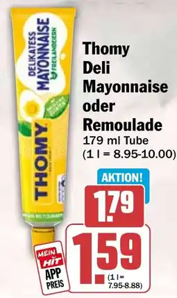 HIT Thomy Deli Mayonnaise oder Remoulade Angebot