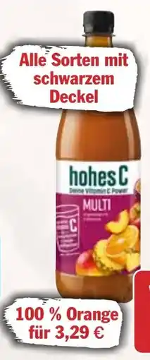 HIT hohes C Mehrfrucht- Saft Milder Apfelsaft oder Multivitamin Angebot