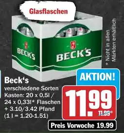 HIT Beck's Angebot