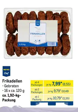 METRO METRO Chef Frikadellen Angebot