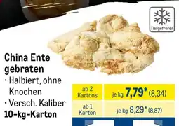 METRO China Ente gebraten Angebot