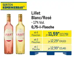 METRO Lillet Blanc/Rosé Angebot